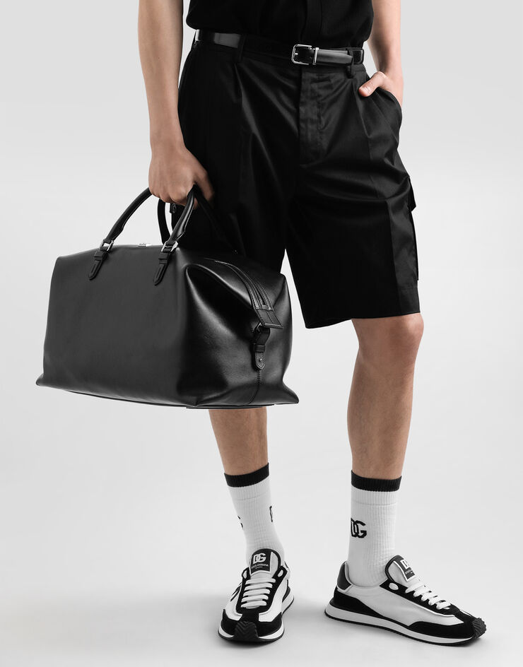 Dolce & Gabbana Calfskin duffel bag Black BM2352AV956