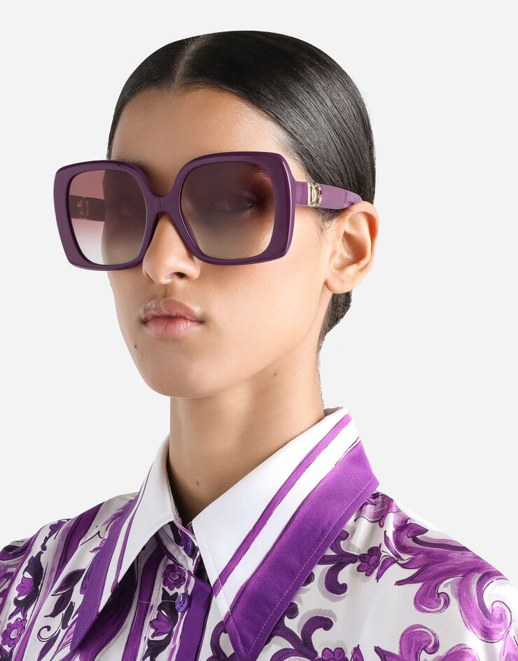Dolce & Gabbana Sunglasses violet Maiolica Violet VG4475VP48H