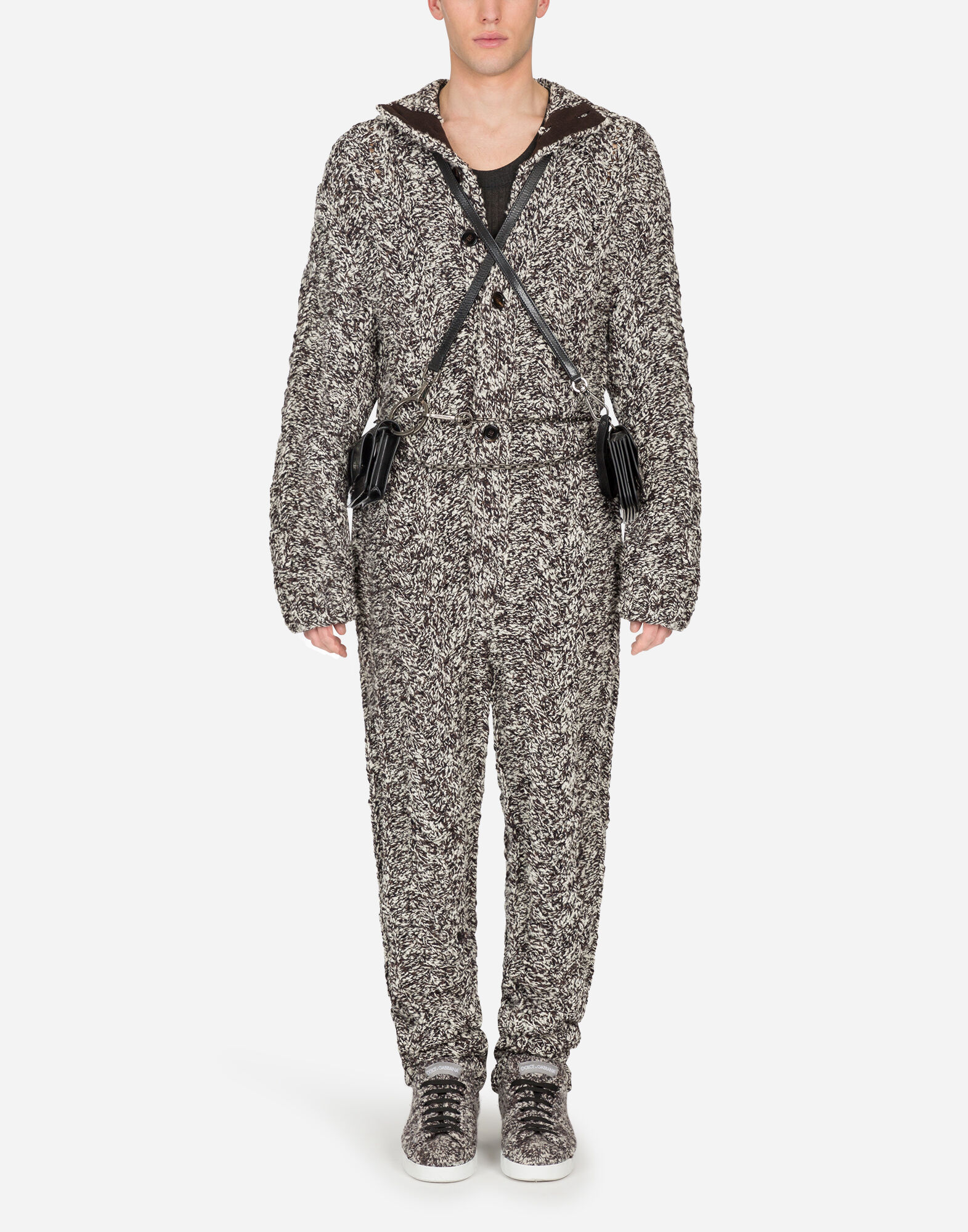 DOLCE&GABBANA ジャンプスーツ ウール Dolce & Gabbana ウールジャンプスーツ | Sendegaro JP