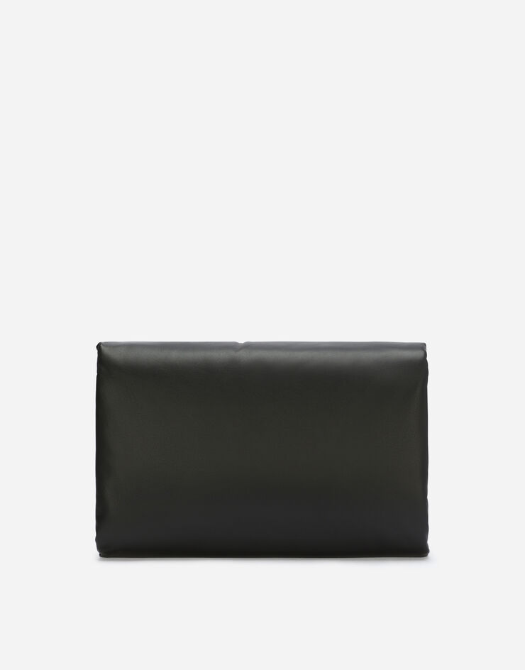 Dolce&Gabbana Medium calfskin Devotion Soft bag Negro BB7349AK274