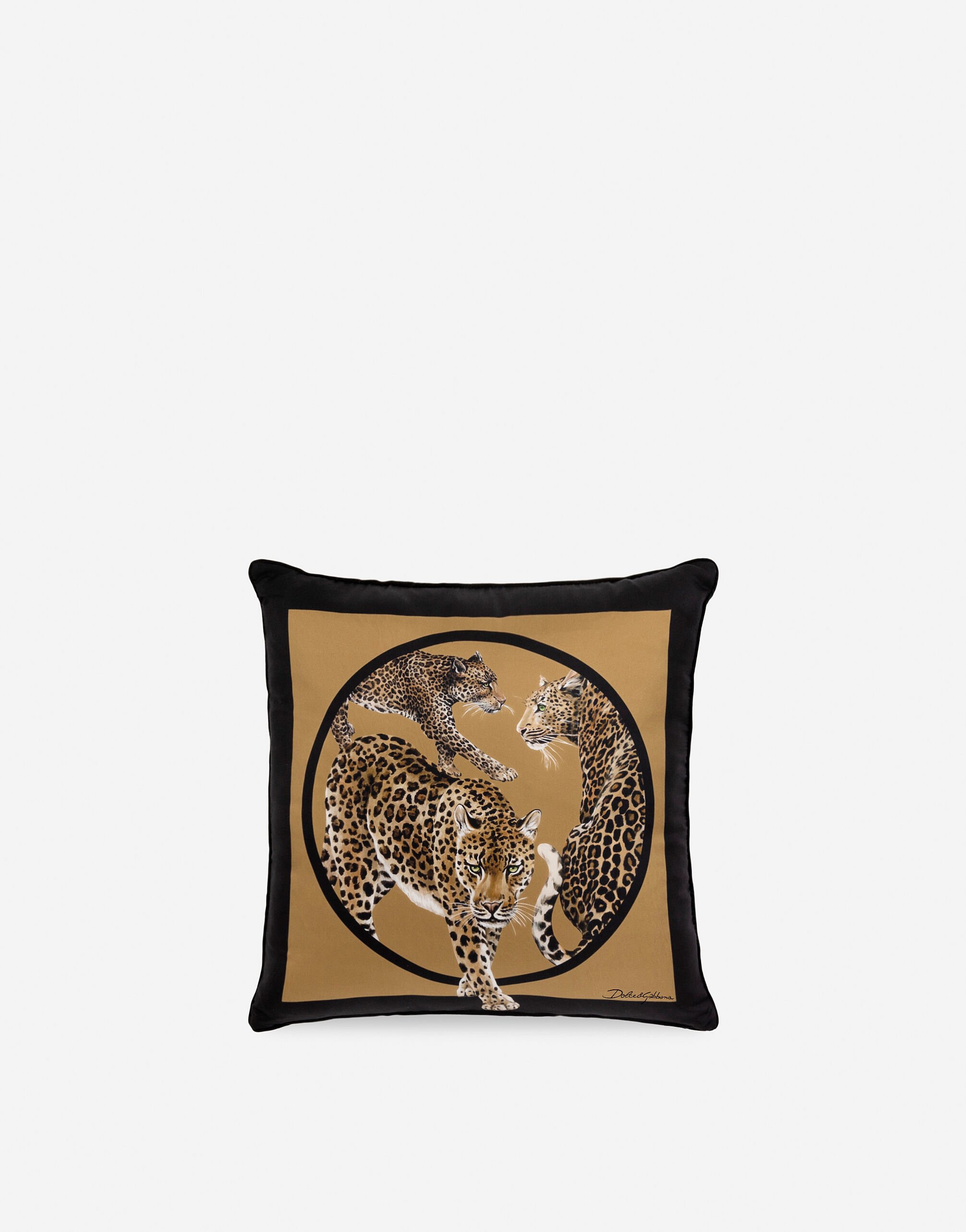 Dolce & Gabbana Silk Twill Cushion small Multicolor TCC052TCAE8