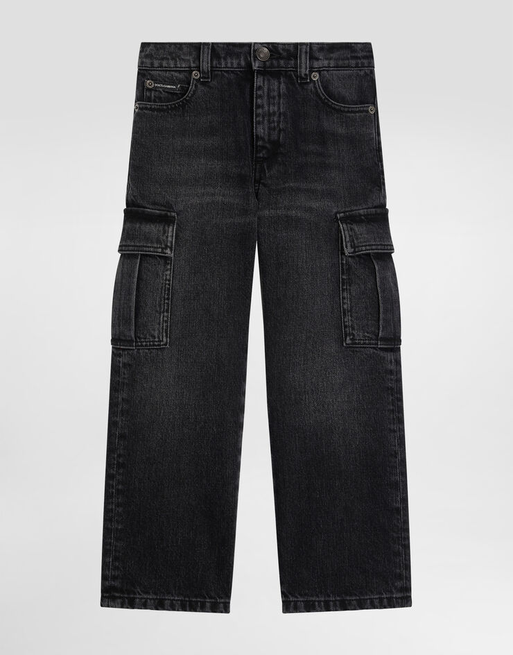 Dolce & Gabbana Pantalón cargo vaquero  Multicolor L42F86LDD41