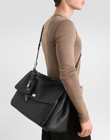 Dolce & Gabbana My Sicily calfskin handbag Brown BM2757B0370