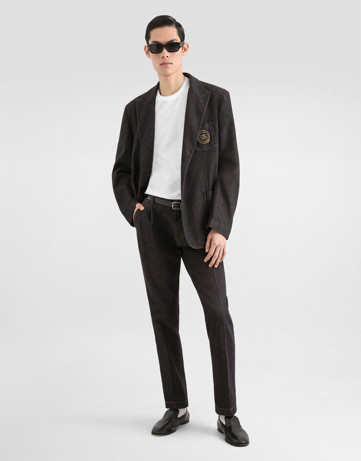 Dolce & Gabbana Chinos en denim Dolce & Gabbana Chinos en denim Multicolor GP13KDG8PF6