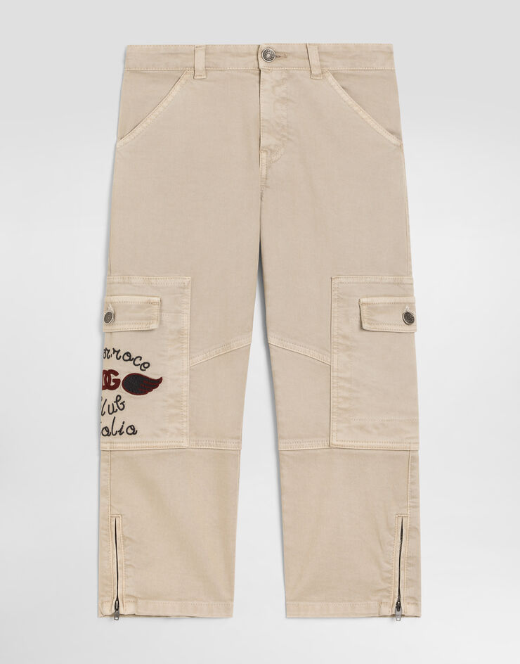 Dolce & Gabbana 가바딘 소재 트라우저  L45P36LY113
