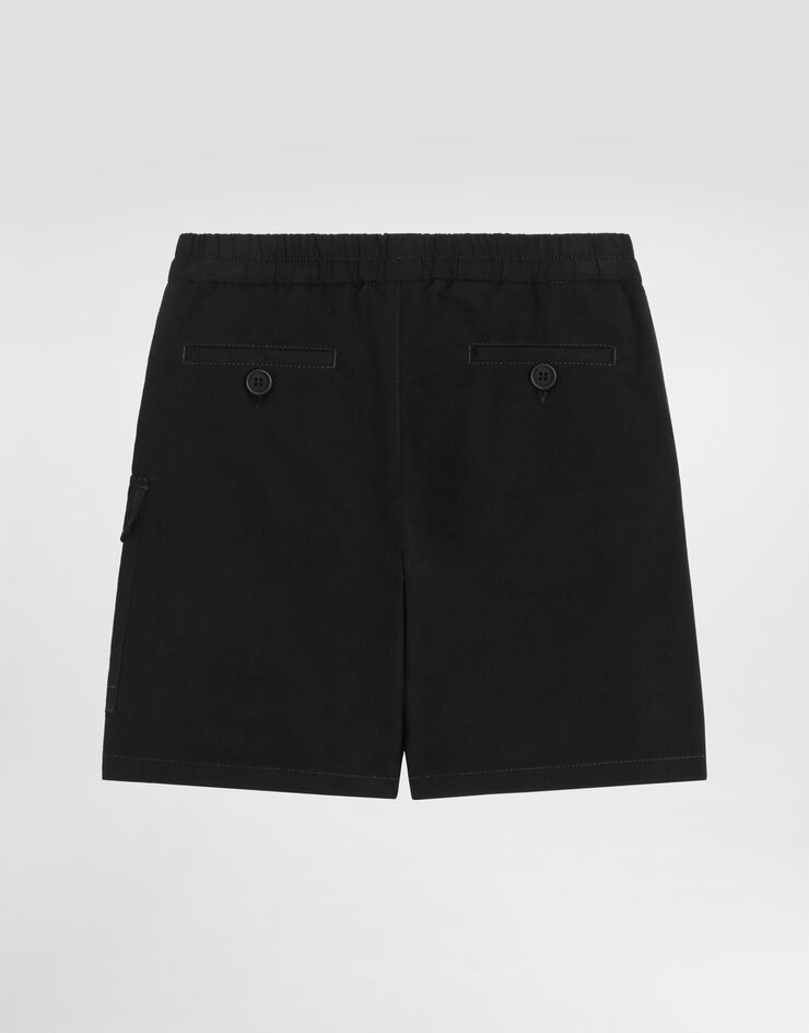 Dolce & Gabbana Gabardine bermuda shorts Black L44Q08FUFJH