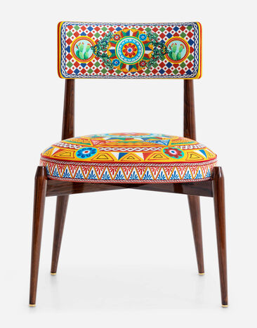 Dolce & Gabbana Gladiolo Chair Multicolor TAE041TEAA4