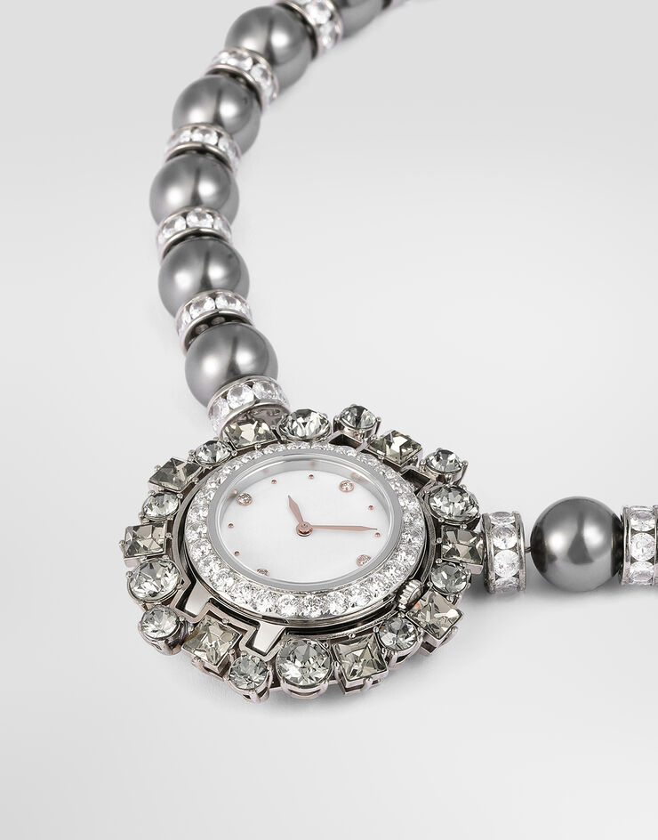 Dolce & Gabbana Watch necklace Silver WNS7S3W1111