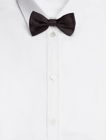 Dolce & Gabbana ربطة عنق حرير أسود EB0003AB000