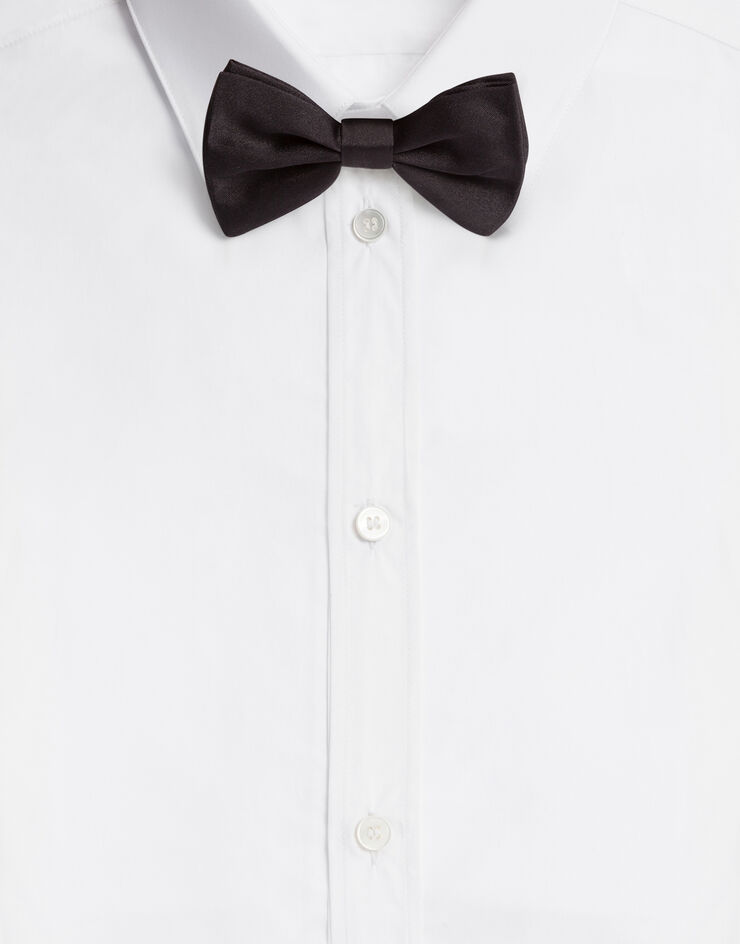 Dolce & Gabbana ربطة عنق حرير أسود LB1A58G0U05