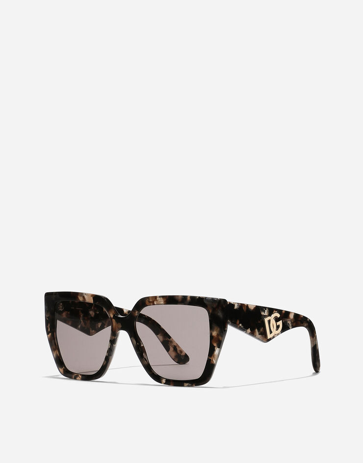 Dolce & Gabbana Gafas de sol DG Crossed Habana azul nacarado VG4438VP87N