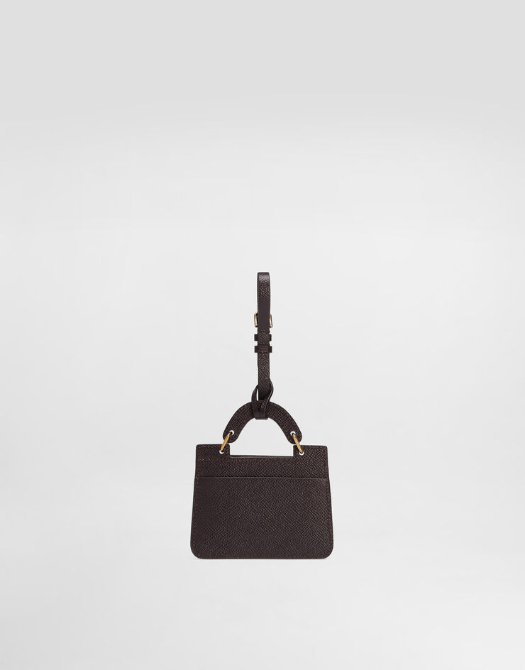 Dolce & Gabbana Dauphine calfskin card holder Bordeaux BI3401A5070