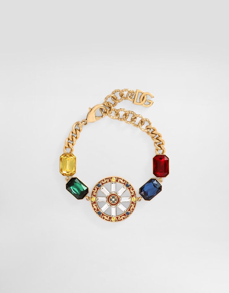 Dolce & Gabbana Браслет с мотивом колеса карретто Multicolor WBS6C3W1111