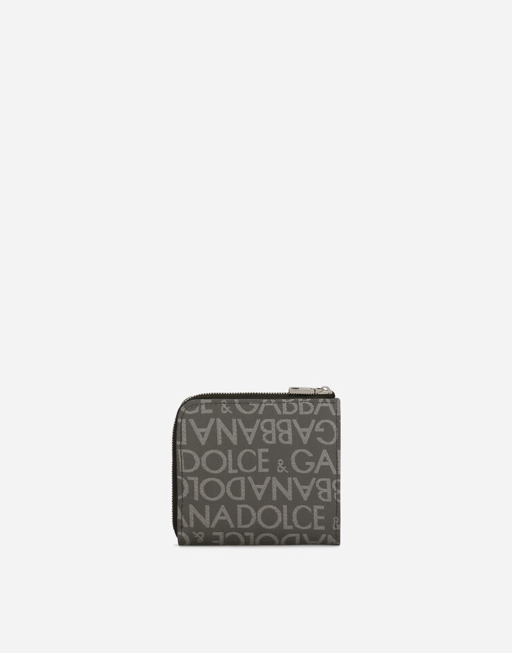 Dolce&Gabbana Porte-cartes en jacquard enduit Multicolore BP3273AJ705