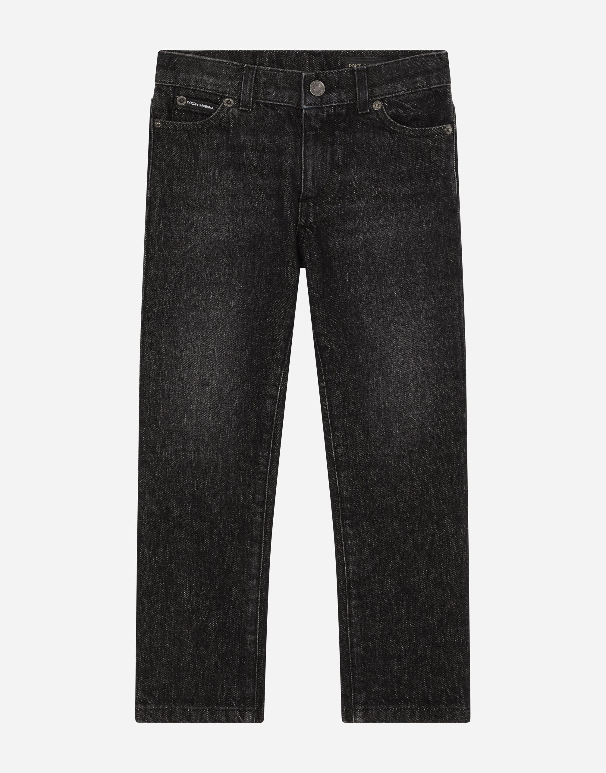 Dolce&Gabbana 5-pocket stretch denim jeans Multicolor L44P32HJMPB