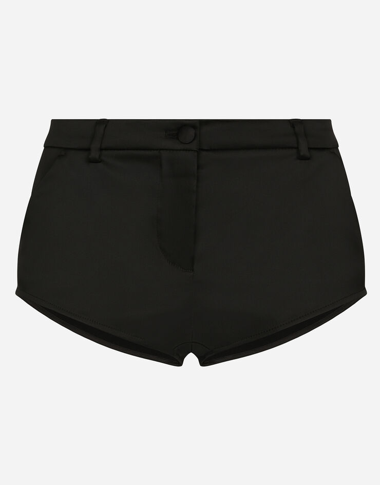 Dolce & Gabbana Satin shorts Black FTC4LTFURHM