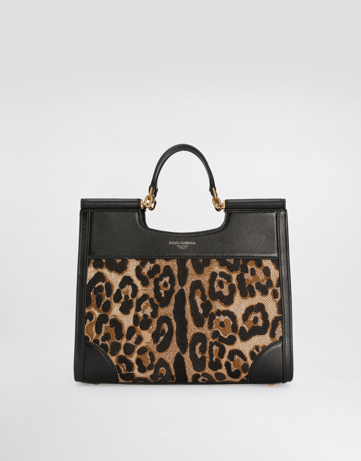 Dolce & Gabbana Маленькая сумка-шоппер Sicily разноцветный BB7728B6I37