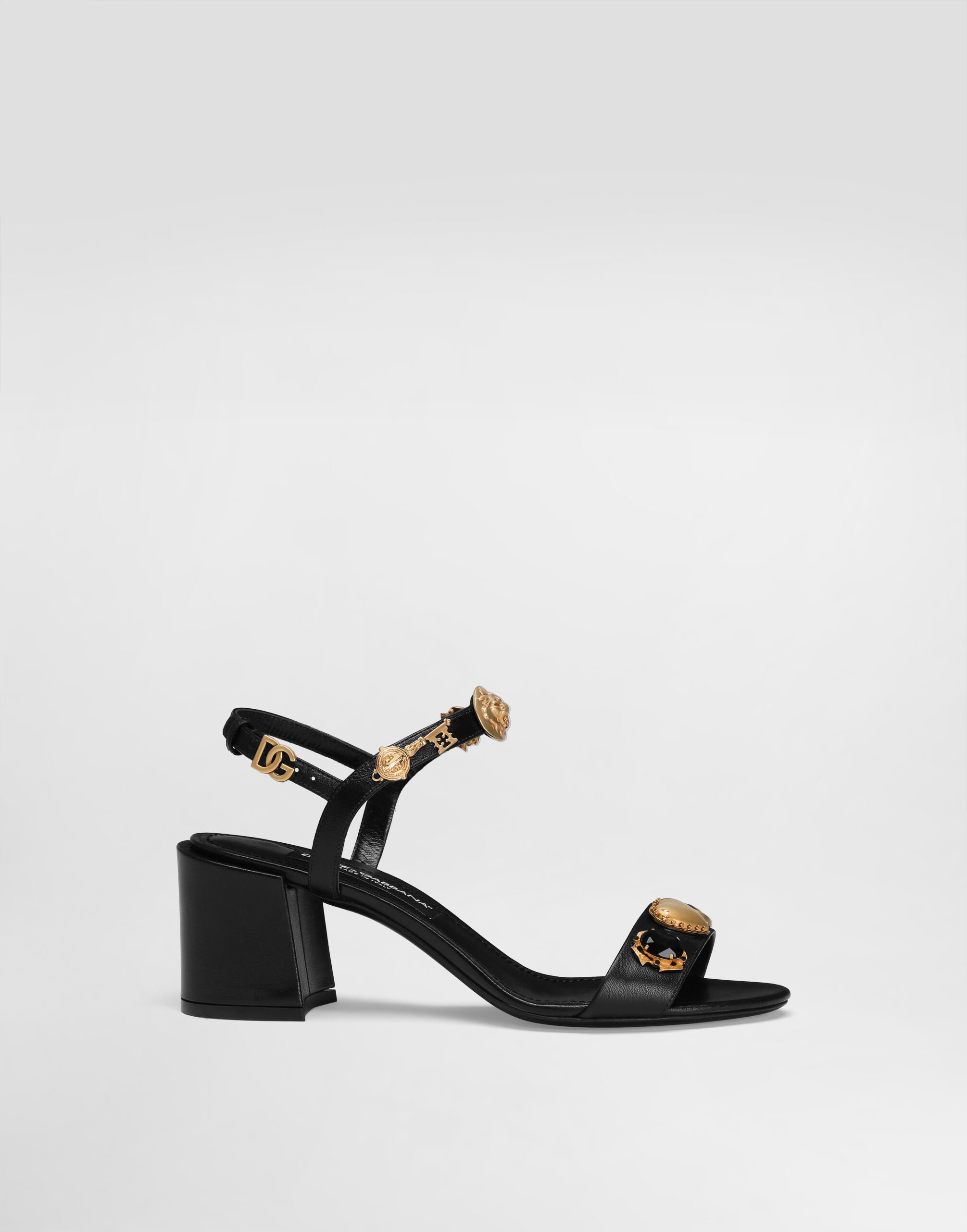 Heeled sandals, jeweled sandals, and wedges | Dolce&Gabbana®