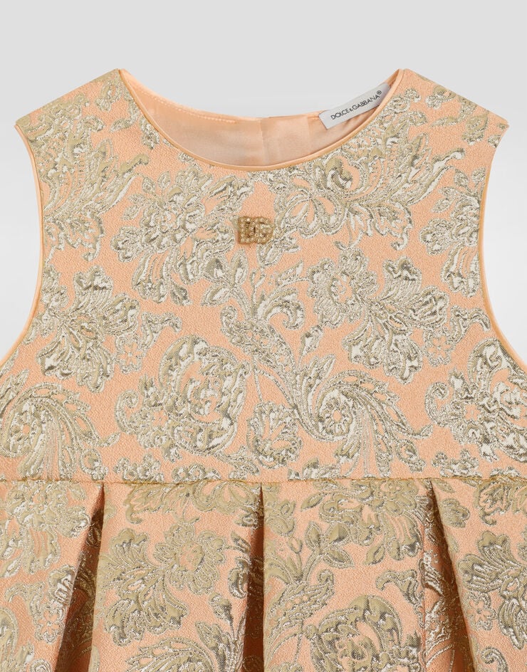 Dolce & Gabbana Floral lamé jacquard dress Dolce & Gabbana Floral lamé jacquard dress Multicolor L54DL6HJMLB