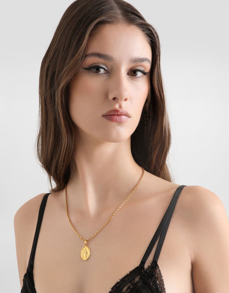 Dolce & Gabbana 圆章项链 Gold WNR8S1W1111