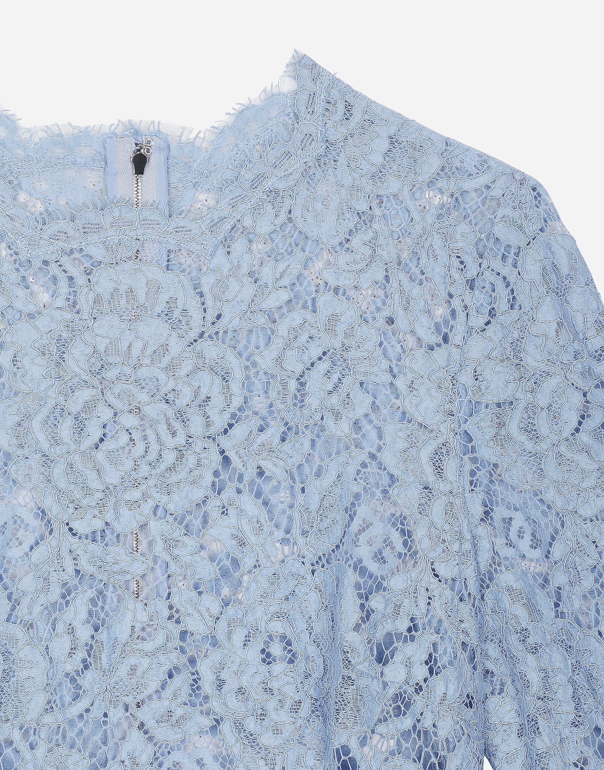 Dolce and gabbana light blue dress online