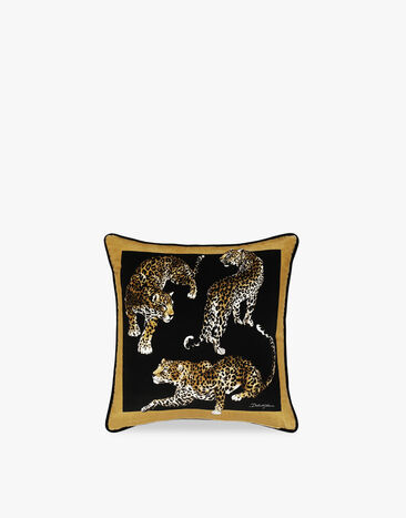 Dolce & Gabbana Kleines Kissen aus Samt Mehrfarbig TCE001TCAA1