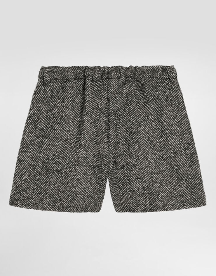 Dolce & Gabbana Wool blend chevron shorts Multicolor L53Q46FCZAF