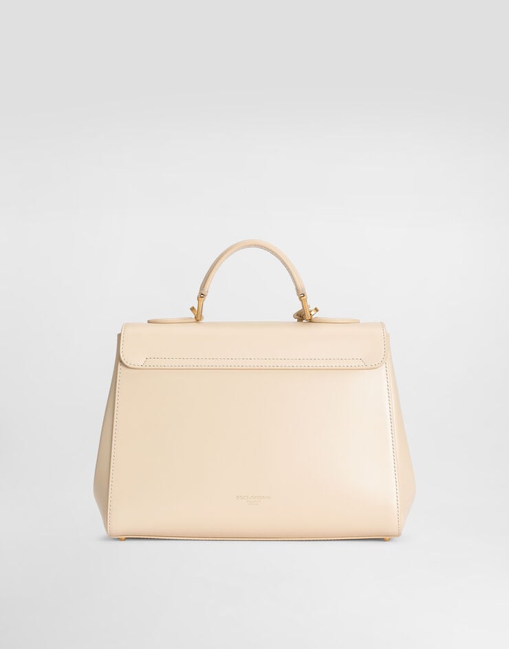 Dolce & Gabbana Marlene handbag in palmellato calfskin Dolce & Gabbana Marlene handbag in palmellato calfskin White BB7932A3G19