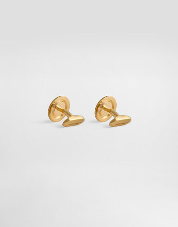 Dolce & Gabbana Round cufflinks Gold WFS1S3W1111