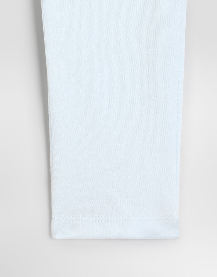 Dolce & Gabbana Leggings en interlock con logo  L1JPLUG7P8P