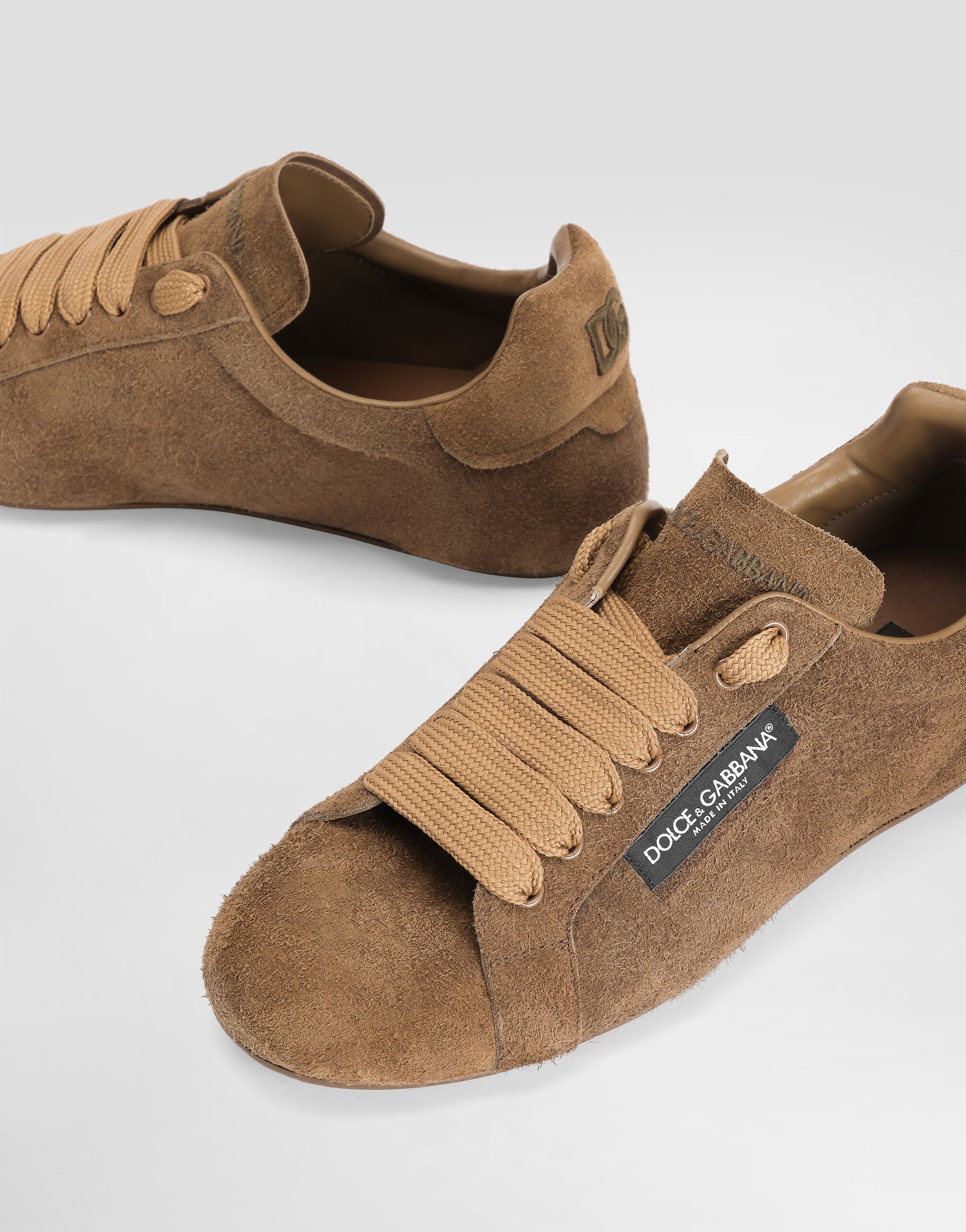 Split leather portofino soft in Brown for Men | Dolce&Gabbana® US