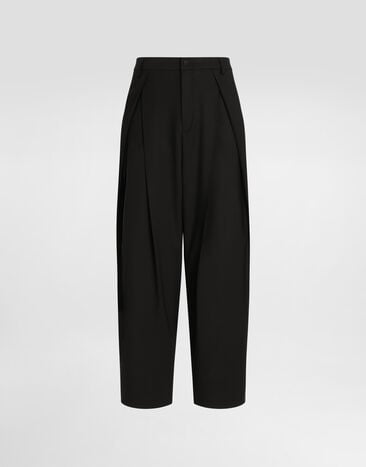 Dolce & Gabbana Virgin wool gabardine trousers Dolce & Gabbana Virgin wool gabardine trousers GP1W1TFUBG4