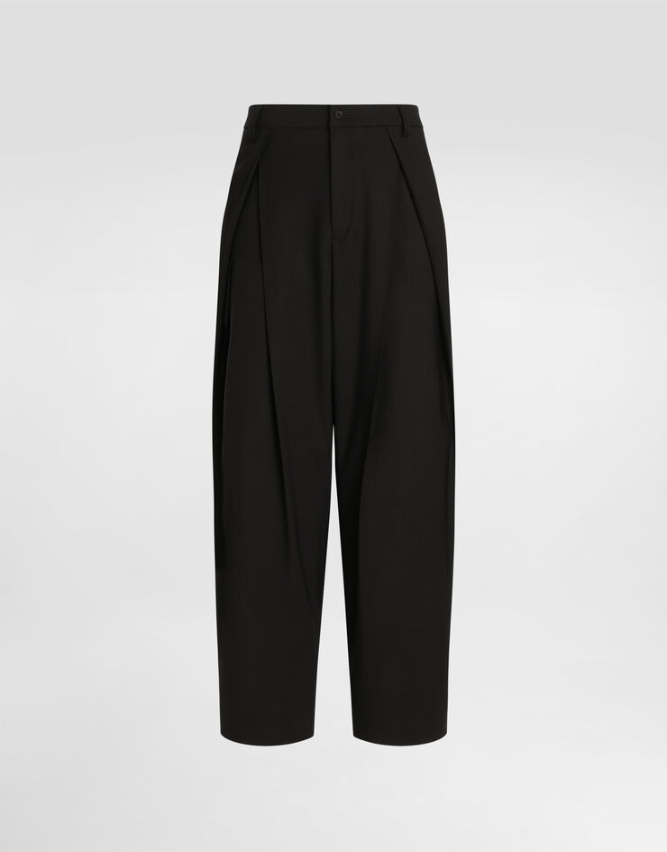 Dolce & Gabbana Virgin wool gabardine trousers Dolce & Gabbana Virgin wool gabardine trousers GP1W1TFUBG4