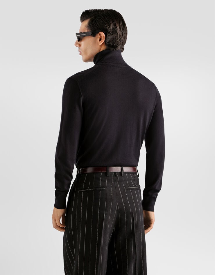Dolce & Gabbana Cashmere turtleneck Dolce & Gabbana Cashmere turtleneck Blue GXW05TJBW1W