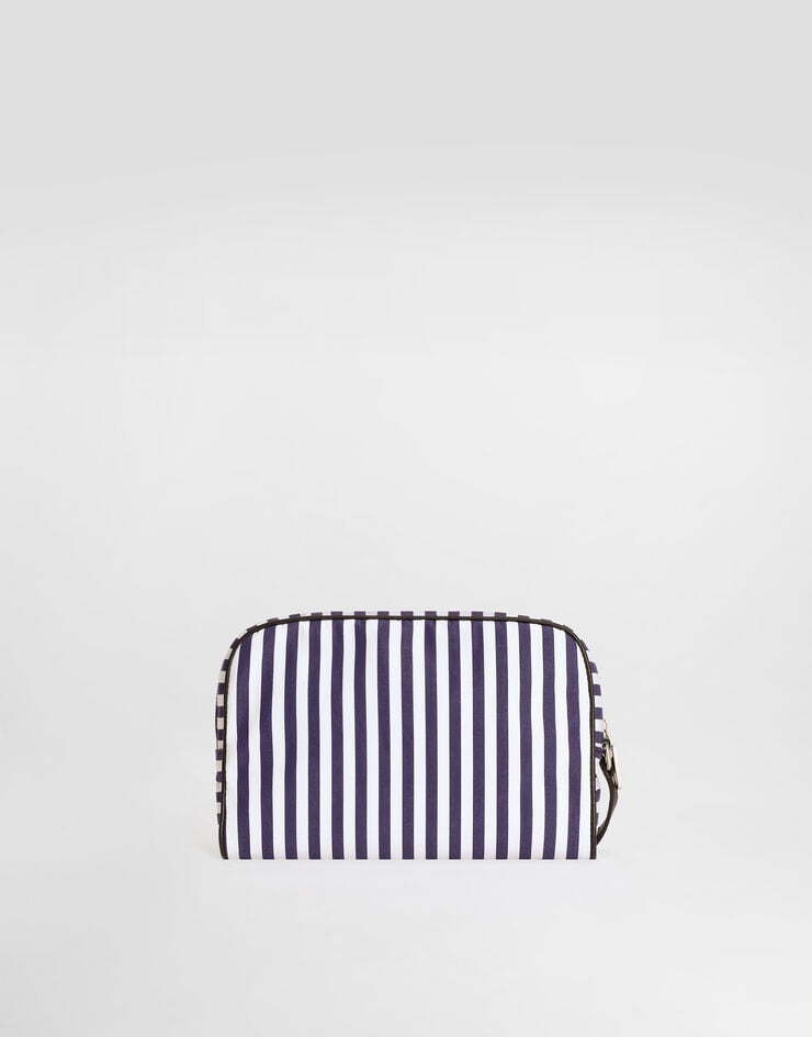 Dolce & Gabbana Bolso de mano en popelina a rayas Multicolor BM2500AY192