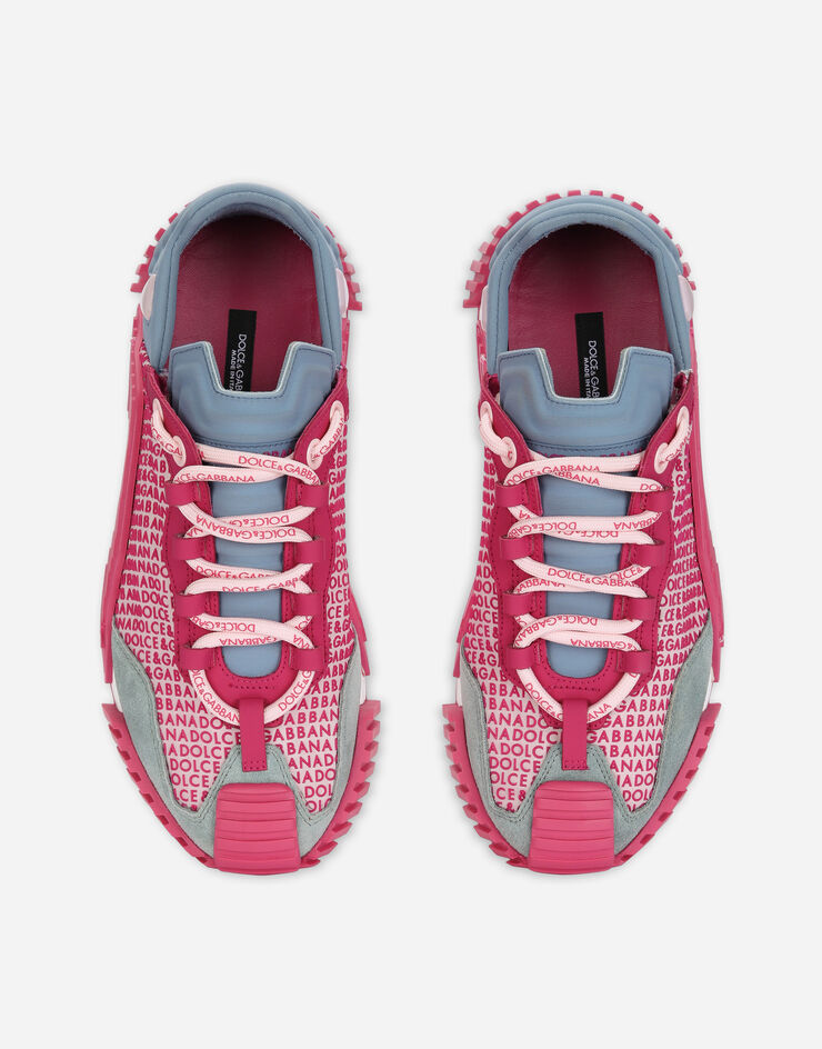 Dolce & Gabbana Sneakers slip-on NS1 en matières mélangées Multicolore CK1810AI414