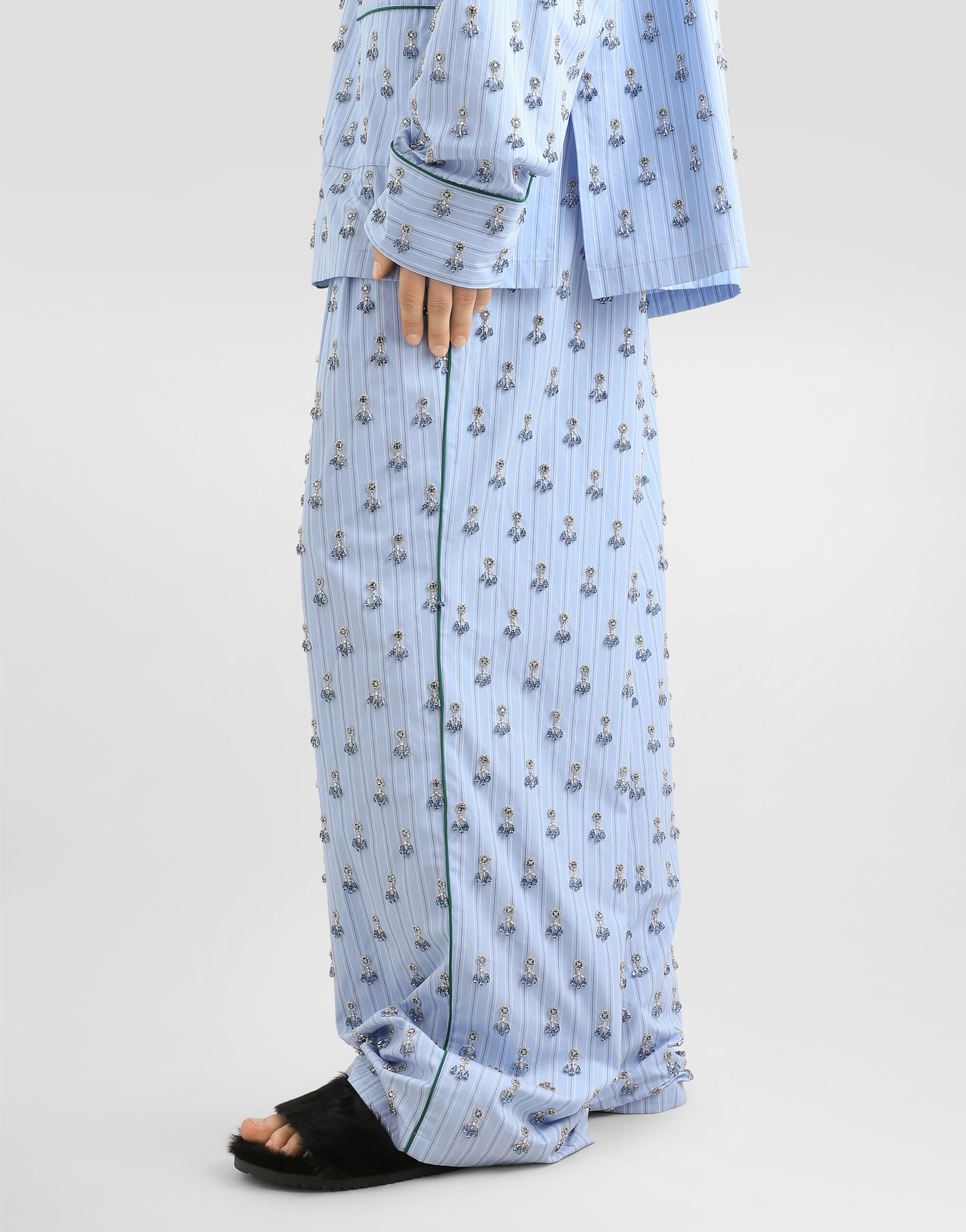 Vanity trousers with embroidery - thumbnail 5