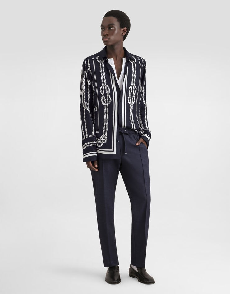 Dolce & Gabbana Virgin wool jogging trousers Dolce & Gabbana Virgin wool jogging trousers GP26HTHU2CT