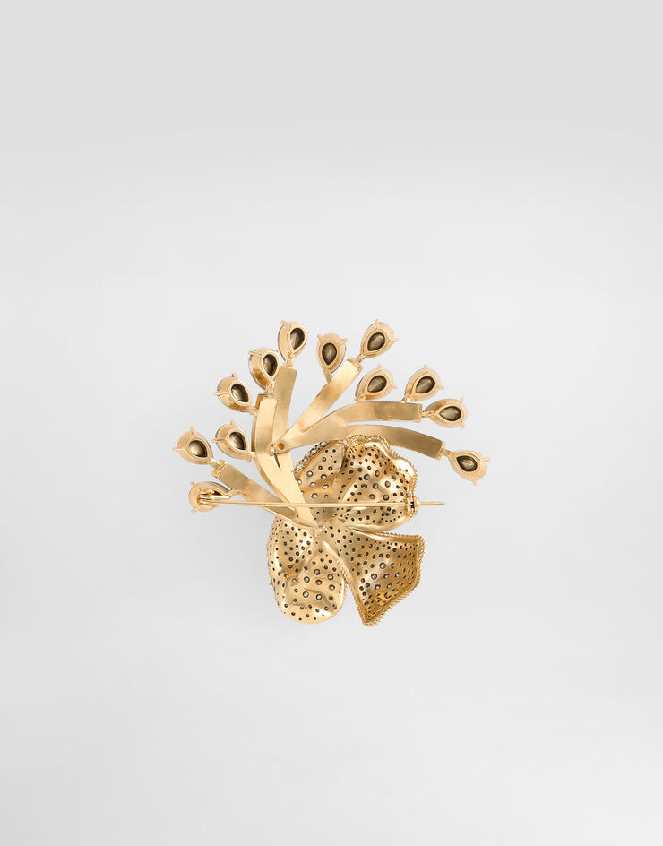 Dolce & Gabbana Broche de flor  WPS5F5W1111