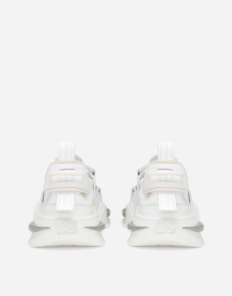 Mixed-material Airmaster sneakers in White for Men | Dolce&Gabbana®