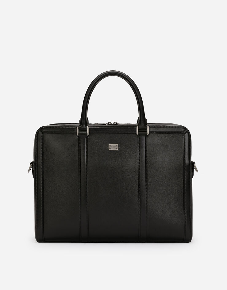 Dolce & Gabbana Maletín en piel de becerro Negro BM2321AV956