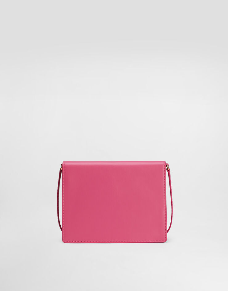 Dolce & Gabbana حقيبة كروس بودي DG Logo Bag من جلد عجل أرجواني BB7287AW576