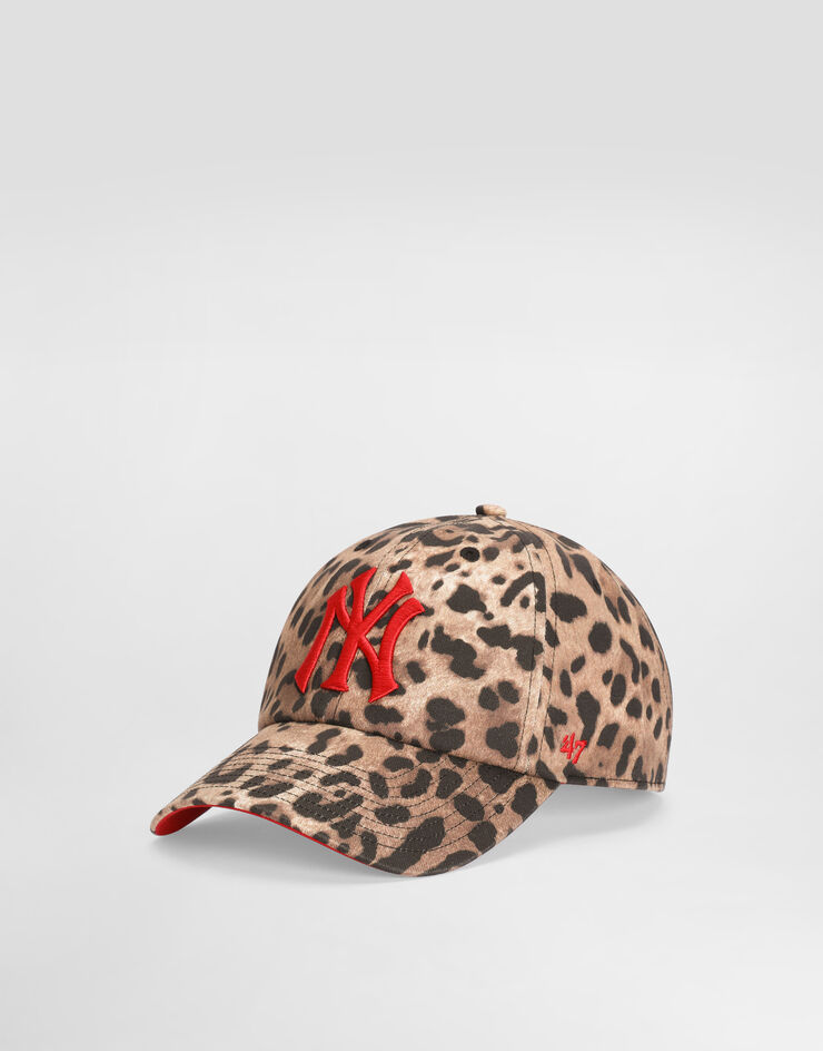 Dolce & Gabbana Dolce&Gabbana X ’47 纽约洋基队豹纹棒球帽 Multicolor IH152MGI205