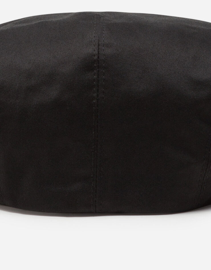 Dolce & Gabbana Gabardine flat cap NEGRO FH473AFUFJR