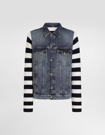 Dolce & Gabbana Cazadora en denim Multicolor G9CLXDGK526