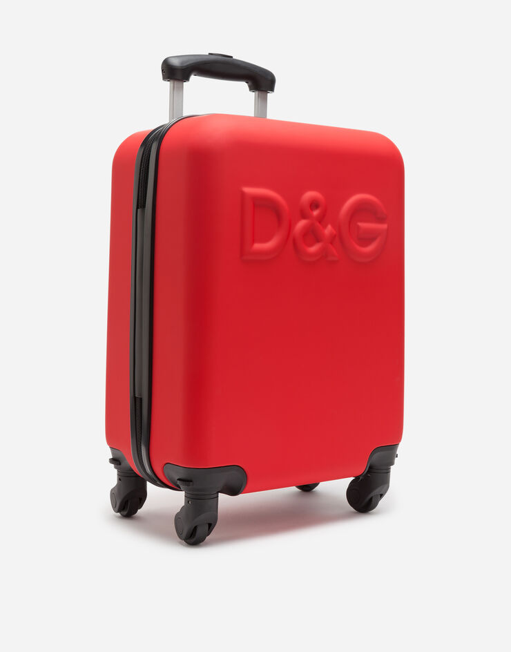Dolce & Gabbana Travel trolley with logo Red EM0098AN883