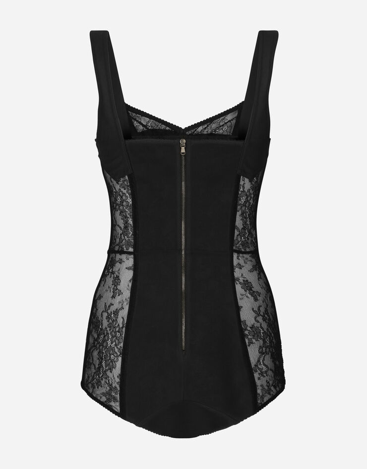 Dolce & Gabbana Lace bodysuit Black O9C35TONN77