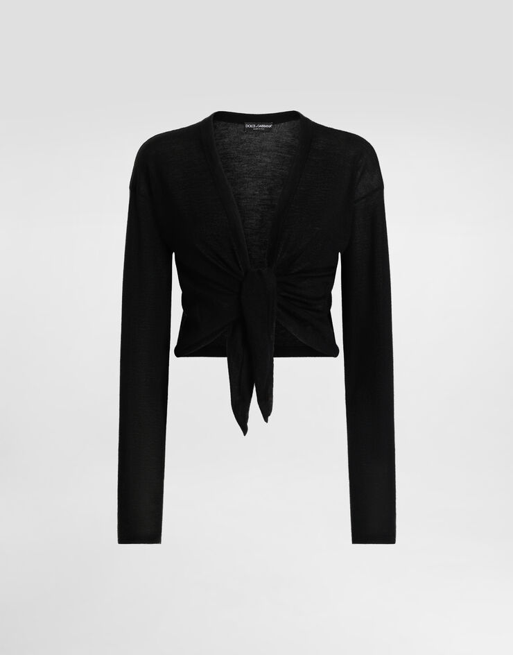 Dolce & Gabbana Cashmere cardigan Black FXV98TJBW0I