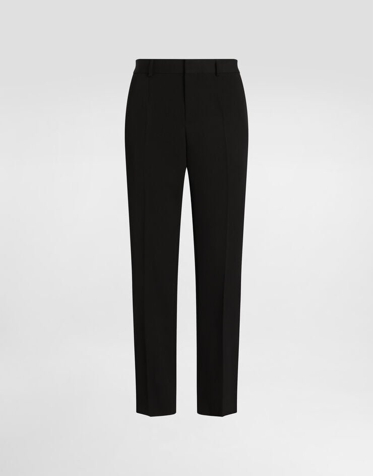 Dolce & Gabbana Tailored wool pants Black GP0K4TFU21E