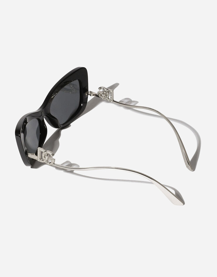 Dolce & Gabbana Lunettes de soleil DG Crystal Noir VG4467VP187